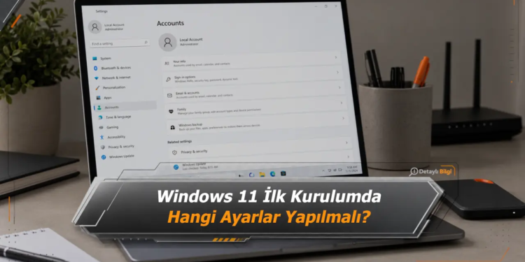 Windows 11 İlk Kurulumda Hangi Ayarlar Yapılmalı?