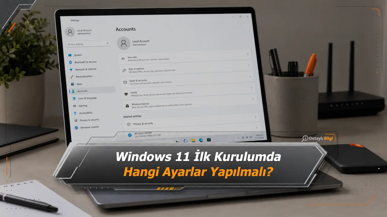 Windows 11 İlk Kurulumda Hangi Ayarlar Yapılmalı?