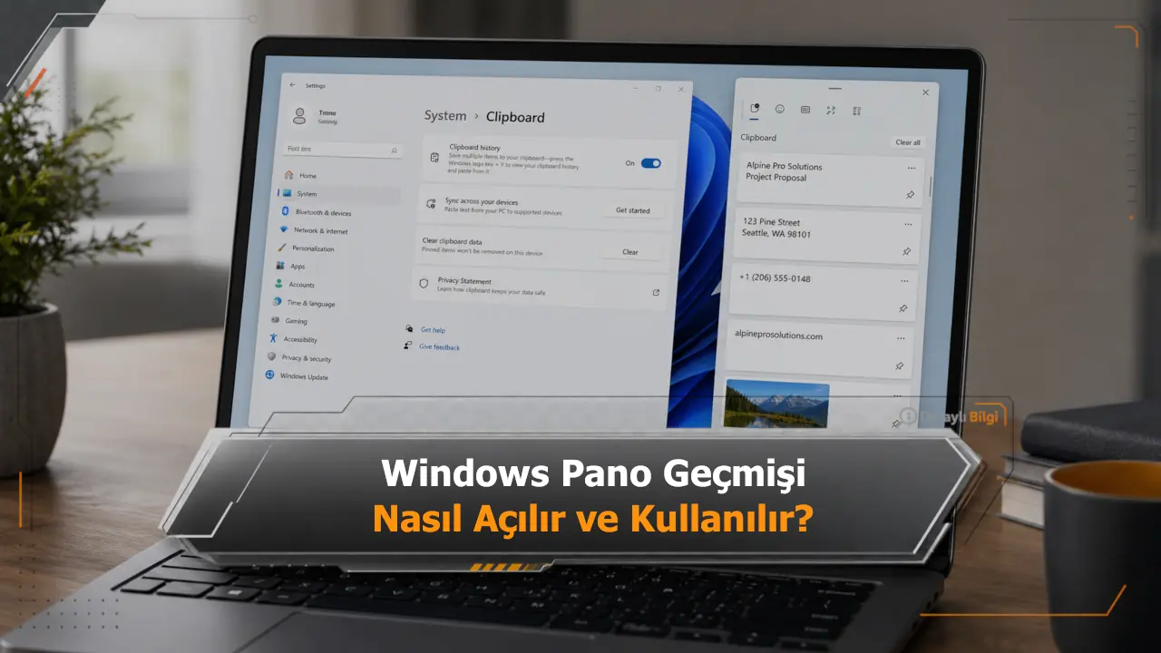 Windows Pano Geçmişi Nasıl Açılır ve Kullanılır?
