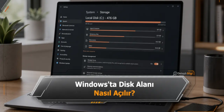 Windows'ta Disk Alanı Nasıl Açılır?