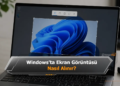 Windows'ta Ekran Görüntüsü Nasıl Alınır?