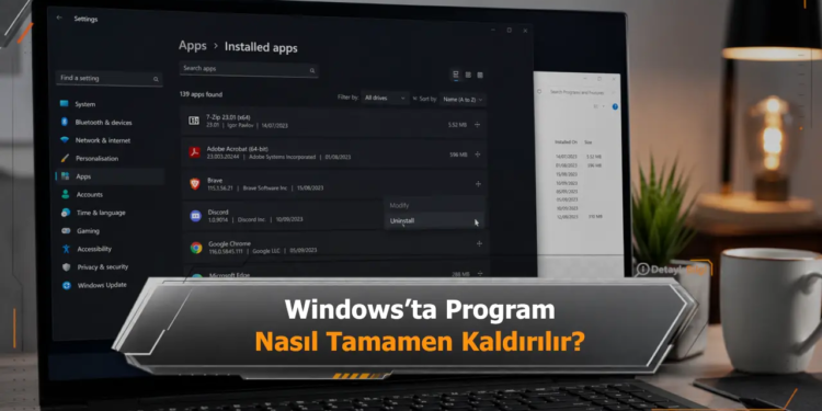 Windows'ta Program Nasıl Tamamen Kaldırılır?