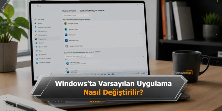 Windows'ta Varsayılan Uygulama Nasıl Değiştirilir?