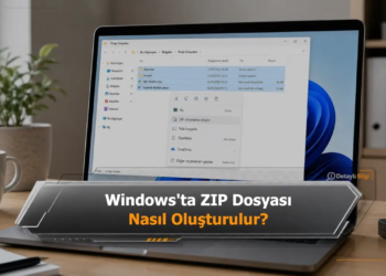 Windows'ta ZIP Dosyası Nasıl Oluşturulur?